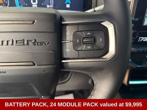 Neptune Blue Matte 2024 GMC HUMMER EV Pickup 3X