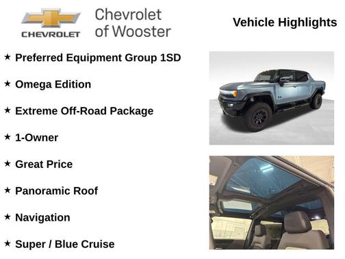 Neptune Blue Matte 2024 GMC HUMMER EV Pickup 3X
