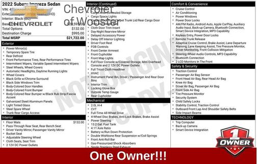 Crystal White Pearl 2022 Subaru Impreza Base