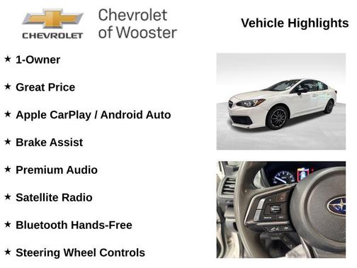 Crystal White Pearl 2022 Subaru Impreza Base
