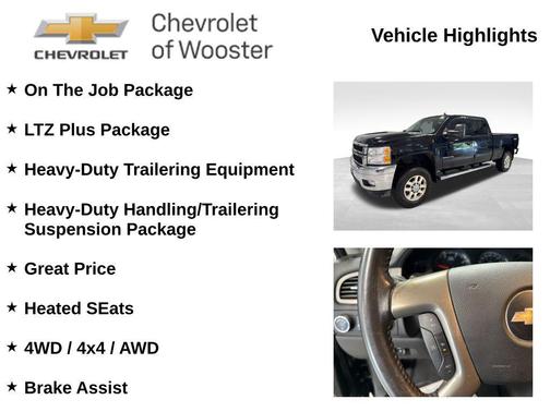 Black 2014 Chevrolet Silverado 2500 LTZ
