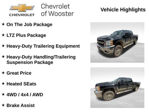 Black 2014 Chevrolet Silverado 2500 LTZ