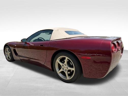 50th Anniversary Red 2003 Chevrolet Corvette Base