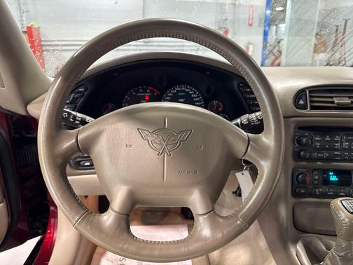 50th Anniversary Red 2003 Chevrolet Corvette Base
