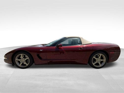 50th Anniversary Red 2003 Chevrolet Corvette Base