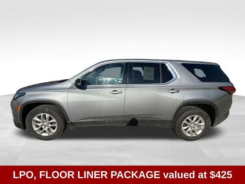 Sterling Gray Metallic 2023 Chevrolet Traverse LS
