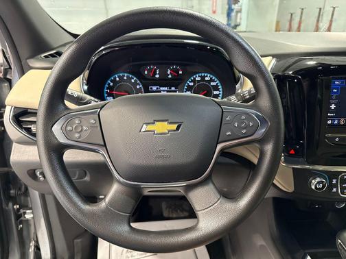 Sterling Gray Metallic 2023 Chevrolet Traverse LS