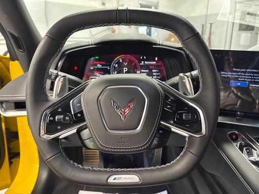 Competition Yellow Tintcoat Metallic 2025 Chevrolet Corvette E-Ray RWD Coupe 1LZ