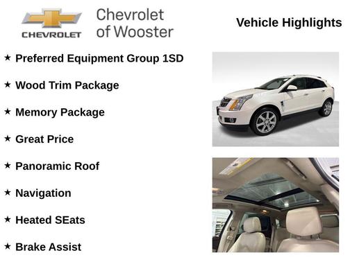 Platinum Ice Tricoat 2011 Cadillac SRX Performance Collection