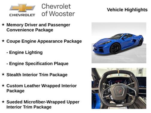 Riptide Blue Metallic 2026 Chevrolet Corvette E-Ray Coupe, 3LZ, RWD