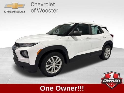 Summit White 2021 Chevrolet Trailblazer LS