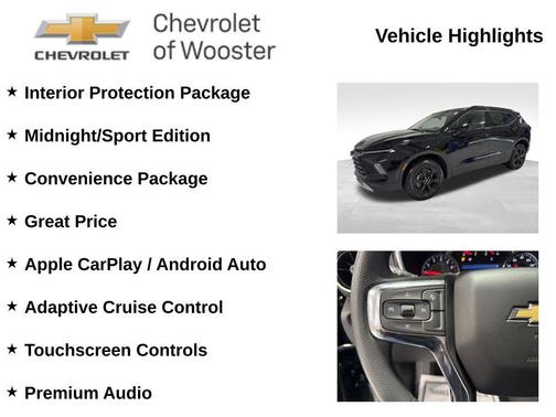 Black 2026 Chevrolet Blazer 2LT