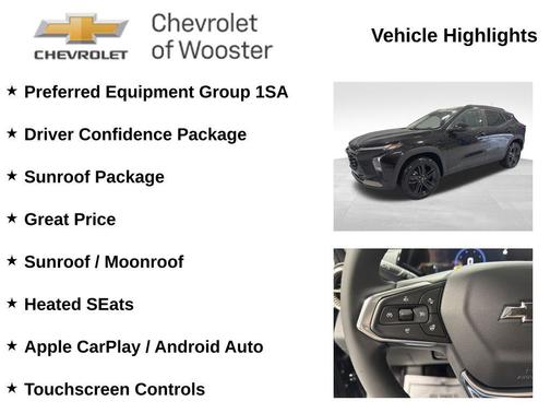 Mosaic Black Metallic 2026 Chevrolet Trax FWD ACTIV