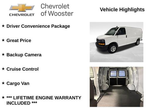 Summit White 2025 Chevrolet Express 2500 Work Van