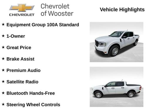 OXFORD WHITE 2024 Ford Maverick XL