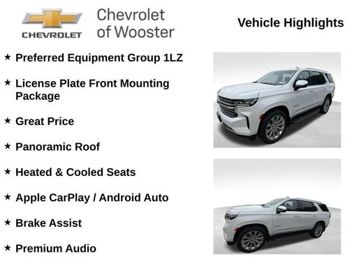 Iridescent Pearl Tricoat 2023 Chevrolet Tahoe Premier