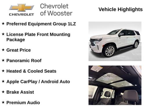 Iridescent Pearl Tricoat 2023 Chevrolet Tahoe Premier