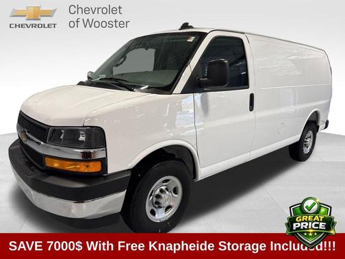 Summit White 2025 Chevrolet Express 2500 Work Van
