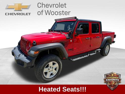Firecracker Red Clearcoat 2020 Jeep Gladiator Sport S