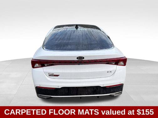 Glacial White Pearl 2021 Kia K5 EX