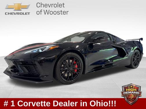 Black 2026 Chevrolet Corvette Stingray w/3LT