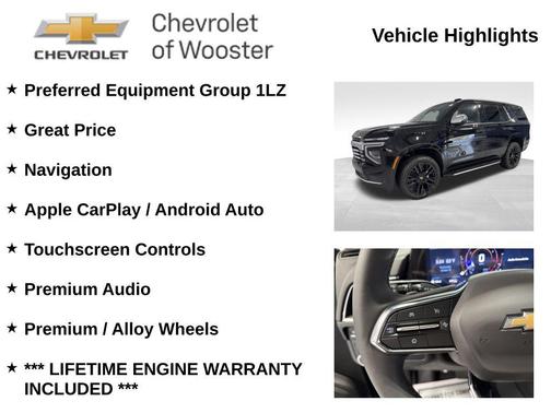 Black 2026 Chevrolet Tahoe Premier