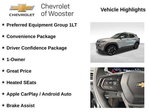 Sterling Gray Metallic 2023 Chevrolet Trailblazer LT