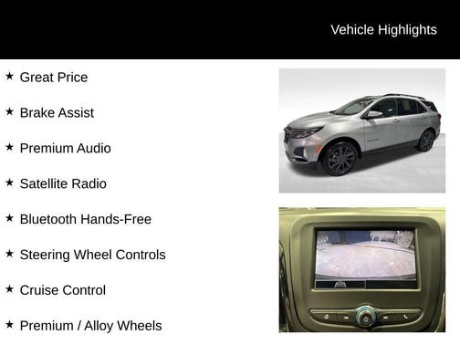 Sterling Gray Metallic 2023 Chevrolet Equinox AWD RS