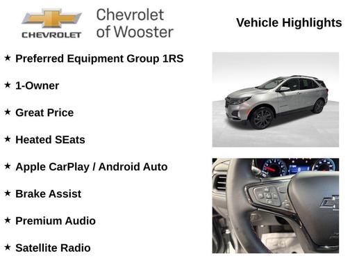 Sterling Gray Metallic 2023 Chevrolet Equinox AWD RS