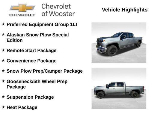 Sterling Gray Metallic 2024 Chevrolet Silverado 2500 LT