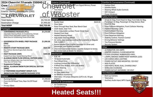 Sterling Gray Metallic 2024 Chevrolet Silverado 2500 LT