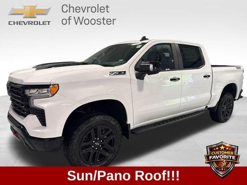 Summit White 2026 Chevrolet Silverado 1500 LT Trail Boss