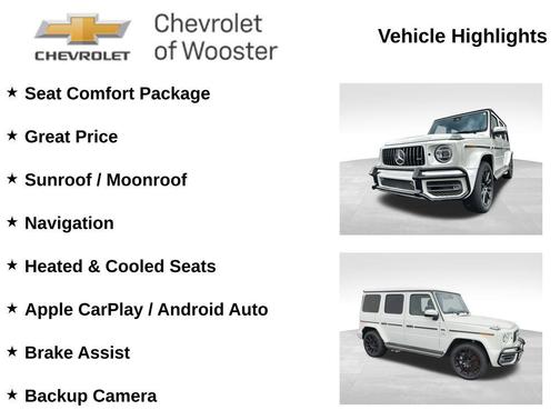 Polar White 2019 Mercedes-Benz AMG G 63 4MATIC