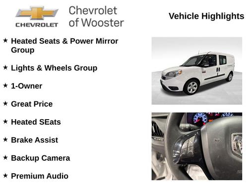 Bright White 2022 RAM ProMaster City Tradesman