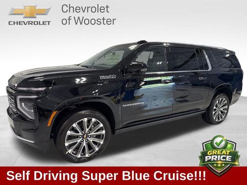 Black 2026 Chevrolet Suburban High Country, 4WD