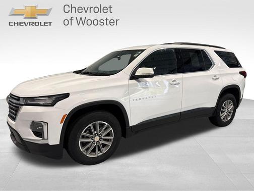 Summit White 2023 Chevrolet Traverse LT Cloth
