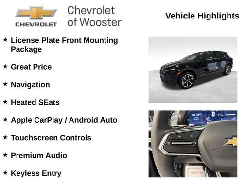 Black 2026 Chevrolet Equinox EV LT