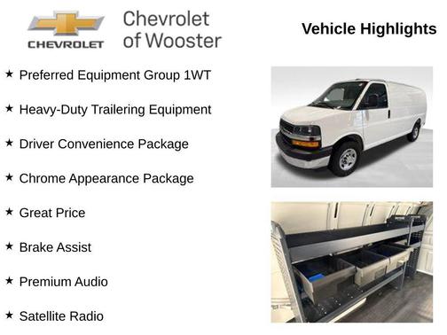 Summit White 2025 Chevrolet Express 2500 Work Van
