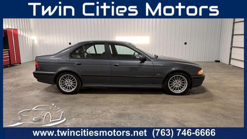 Anthracite Metallic 2000 BMW 540 i