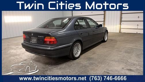 Anthracite Metallic 2000 BMW 540 i