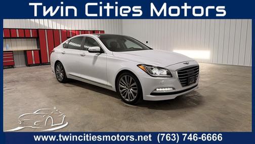 Casablanca White 2015 Hyundai Genesis 5.0