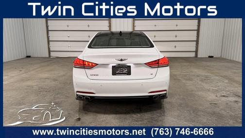 Casablanca White 2015 Hyundai Genesis 5.0