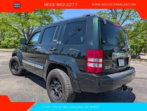 Black Forest Green Pearlcoat 2012 Jeep Liberty Jet