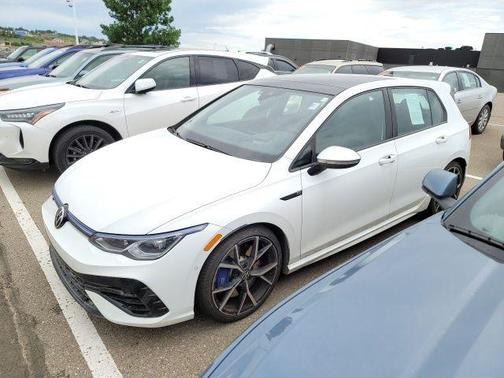 Pure White 2022 Volkswagen Golf R 2.0T