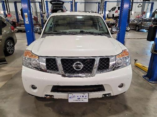 Pearl White 2015 Nissan Armada Platinum