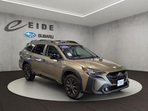 Autumn Green Metallic 2025 Subaru Outback Onyx Edition