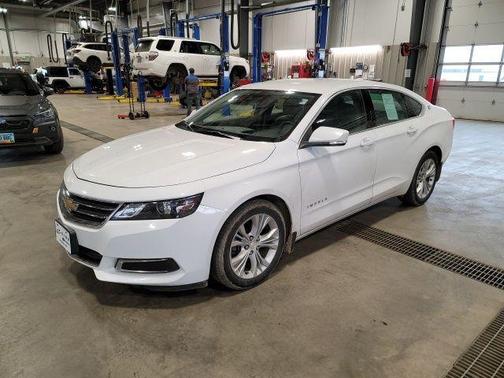 White 2015 Chevrolet Impala 2LT