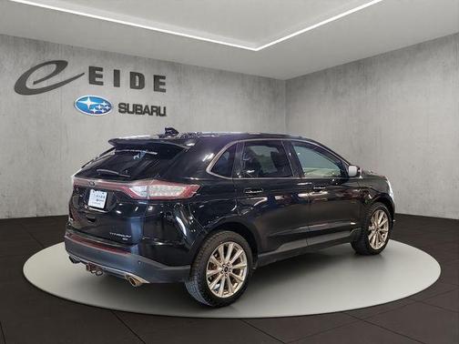 Shadow Black 2018 Ford Edge Titanium