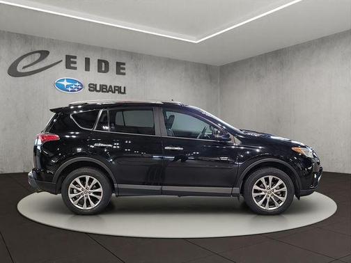 Black 2017 Toyota RAV4 Limited