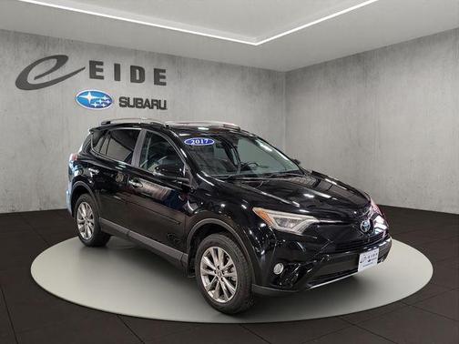 Black 2017 Toyota RAV4 Limited